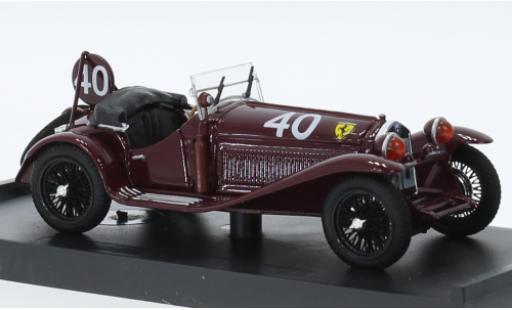 Alfa Romeo 8C 1/43 Brumm 2300 RHD No.40 Scuderia Ferrari 24h Spa 1932 modellino in miniatura