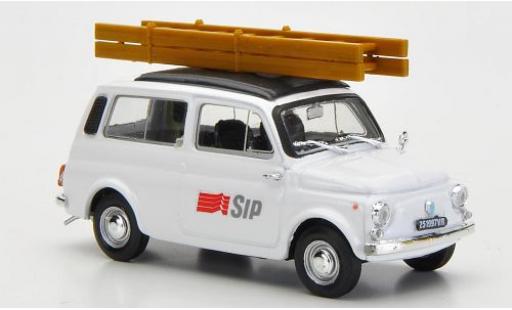 Autobianchi 500 1/43 Brumm Giardiniera SIP - Societa Telefonico Italiana 1972 modellino in miniatura