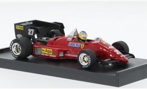 Ferrari 126 1/43 Brumm C4 turbo No.27 formule 1 GP Belgique 1984 modellino in miniatura
