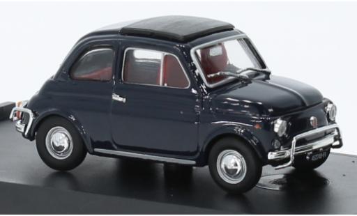 Fiat 500 1/43 Brumm L blu foncé 1968 modellino in miniatura