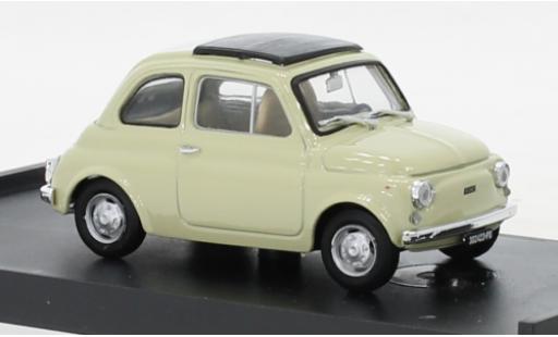 Fiat 500 1/43 Brumm R beige 1972 modellino in miniatura