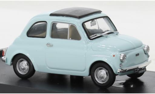 Fiat 500 1/43 Brumm R blu clair 1972 modellino in miniatura