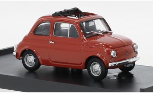 Fiat 500 1/43 Brumm R orange 1972 modellino in miniatura