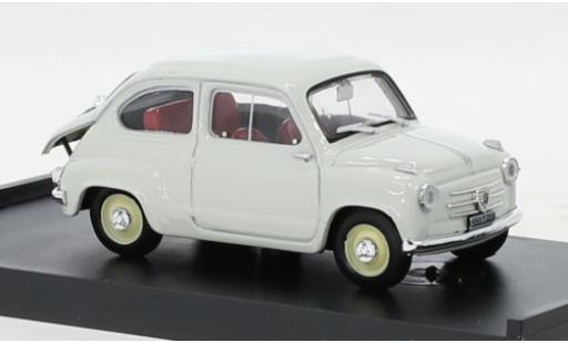 Fiat 600 1/43 Brumm grigio clair 1956 modellino in miniatura
