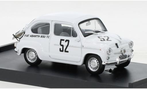 Abarth 850 1/43 Brumm Fiat TC No.52 500km Nuerburgring 1962 modellino in miniatura