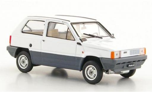 Fiat Panda 1/43 Brumm 45 bianco 1980 modellino in miniatura