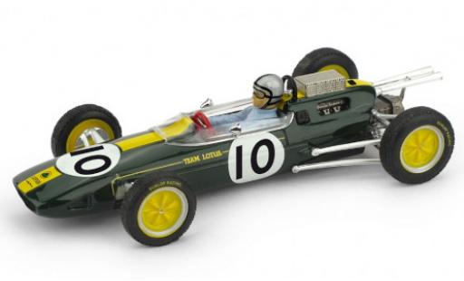 Lotus 25 1/43 Brumm No.10 Team formule 1 GP Mexiko 1963 modellino in miniatura