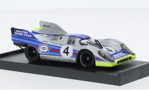 Porsche 917 1971 1/43 Brumm K No.4 Martini Racing Team Martini 1000km Monza modellino in miniatura