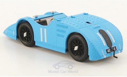 Bugatti 32 1/43 Brumm Type Tank No.11 GP Frankreich 1923 P. De Vizcaya modellino in miniatura
