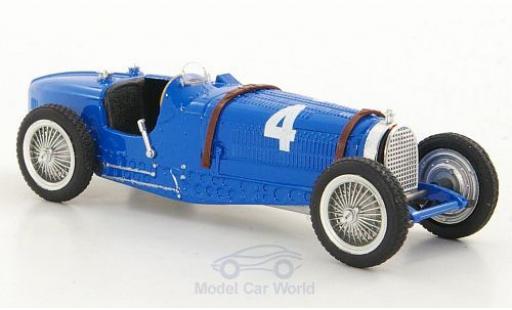 Bugatti Type 59 1/43 Brumm No.4 Formel 1 GP Belgien 1934 R.Dreyfus modellino in miniatura