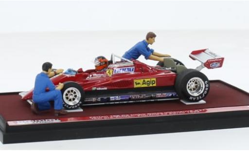 Ferrari 126 1/43 Brumm C2 turbo Formel 1 Test Fiorano 1982 1:43 modellino in miniatura