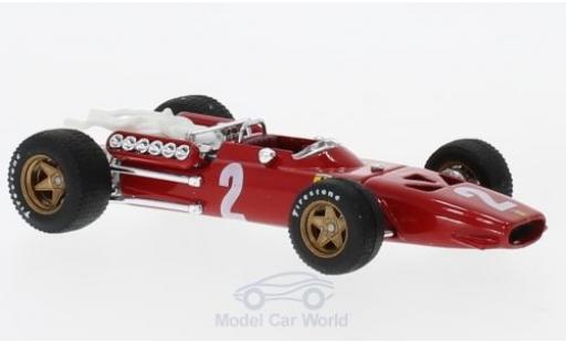 Ferrari 312 P 1/43 Brumm F1 No.2 Formel 1 GP Italien 1967 C.Amon modellino in miniatura