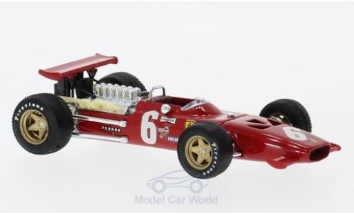 Ferrari 312 1/43 Brumm F1 No.6 Formel 1 GP Frankreich 1969 C.Amon modellino in miniatura
