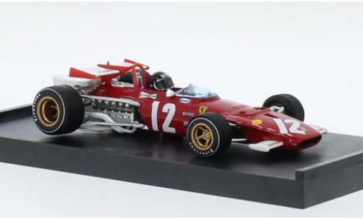 Ferrari 312 1/43 Brumm B No.12 Scuderia Formel 1 GP Österreich 1970 1:43 modellino in miniatura