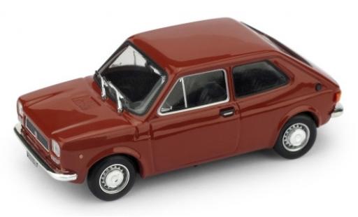 Fiat 127 1/43 Brumm (1.Serie) rosso 1972 modellino in miniatura