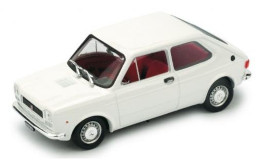 Fiat 127 1/43 Brumm (1.Serie) bianco 1972 modellino in miniatura
