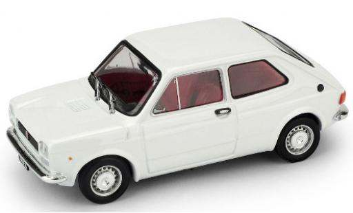 Fiat 127 1/43 Brumm (1a Serie) bianco 1971 modellino in miniatura