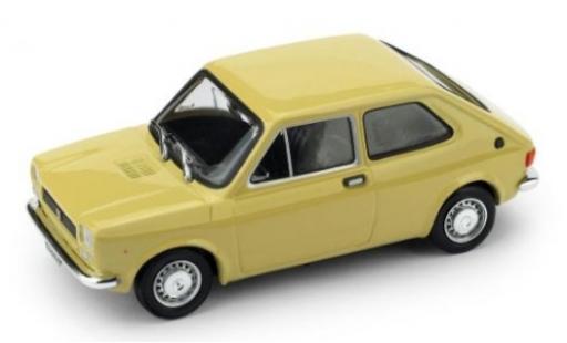 Fiat 127 1/43 Brumm (Serie 1) beige 1971 modellino in miniatura