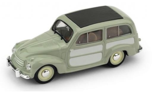 Fiat 500 1/43 Brumm C Belvedere verde/grigio 1951 modellino in miniatura