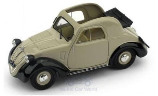 Fiat 500 1/43 Brumm A 1.Serie beige/nero 1936 modellino in miniatura