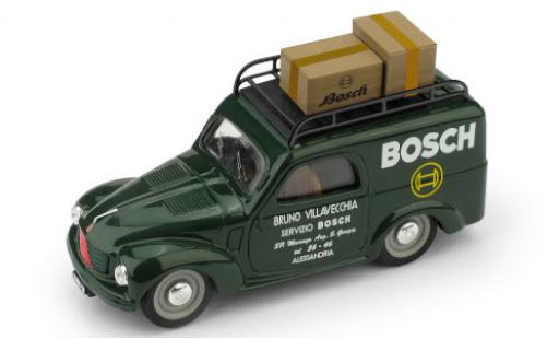 Fiat 500 1/43 Brumm C Furgone Bosch 1950 avec Rack de toit et charge modellino in miniatura