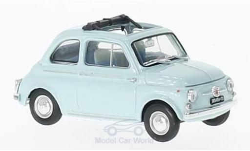 Fiat 500 1/43 Brumm D blu 1960 modellino in miniatura