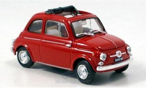 Fiat 500 1/43 Brumm D rosso 1960 modellino in miniatura
