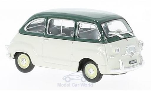 Fiat 600 1/43 Brumm Multipla verde/grigio 1956 modellino in miniatura