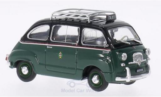 Fiat 600 1/43 Brumm D Multipla 1960 Taxi di Milano modellino in miniatura