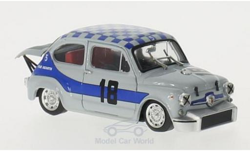 Fiat Abarth 1000 1/43 Brumm Berlina Corsa Gr.5 No.18 4h Monza 1968 A.Merzario modellino in miniatura