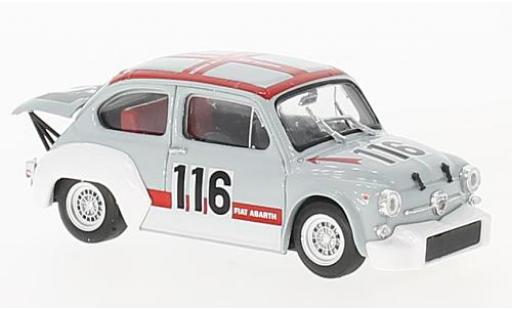 Fiat Abarth 1000 1/43 Brumm Gr.2/70 No.116 Abarth Svolte di Popoli 1970 F.Palumbo modellino in miniatura