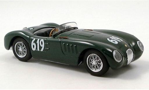 Jaguar C-Type 1/43 Brumm RHD No.619 Mille Miglia 1952 Moss Collection S.Moss modellino in miniatura