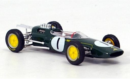 Lotus 25 1/43 Brumm No.1 Team Formel 1 GP Belgien 1963 J.Clark modellino in miniatura
