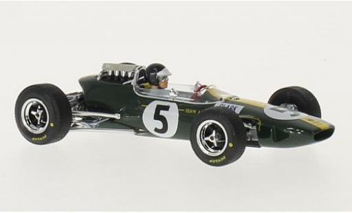 Lotus 33 1/43 Brumm No.5 Formel 1 GP England 1965 J.Clark modellino in miniatura