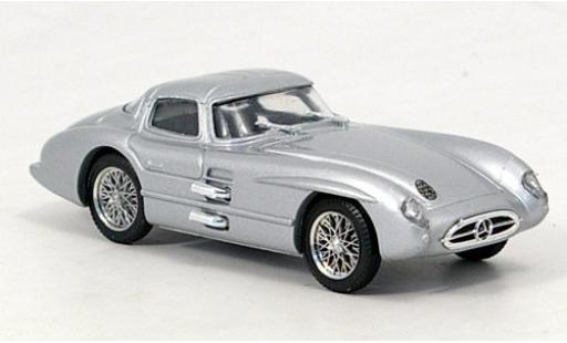 Mercedes 300 1/43 Brumm SLR Coupe grigio 1955 modellino in miniatura