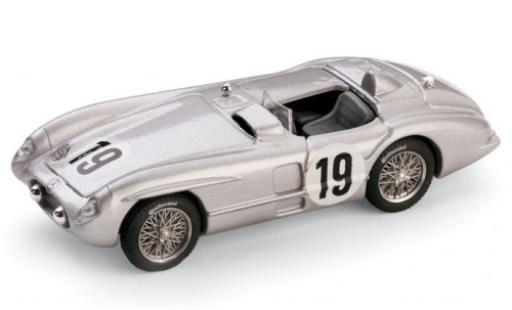 Mercedes 300 1/43 Brumm SLR No.19 24h Le Mans 1955 Moss Collection J.M.Fangio/S.Moss modellino in miniatura