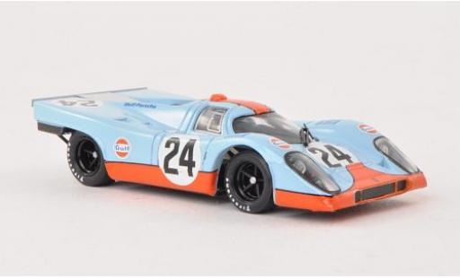 Porsche 917 1/43 Brumm K No.24 JWA-Gulf 1000km Spa 1970 modellino in miniatura