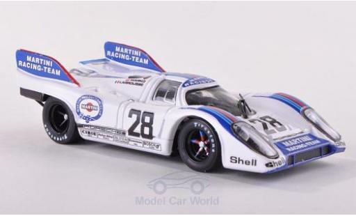 Porsche 917 1971 1/43 Brumm K No.28 Martini Racing Team Martini 1000 Km Österreich 1971 H.Marko/G.Larousse modellino in miniatura