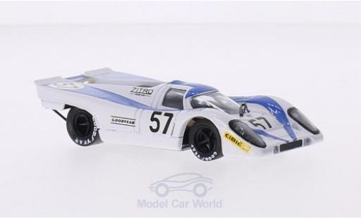Porsche 917 1971 1/43 Brumm K No.57 Zitro Racing Team 24h Le Mans 1971 D.Martin/G.Pillon modellino in miniatura