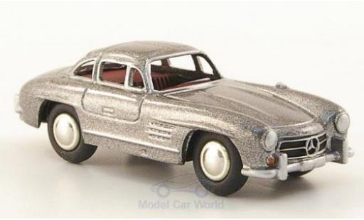 Mercedes 300 SL 1/87 Bub SL (W198) metallico grigio modellino in miniatura