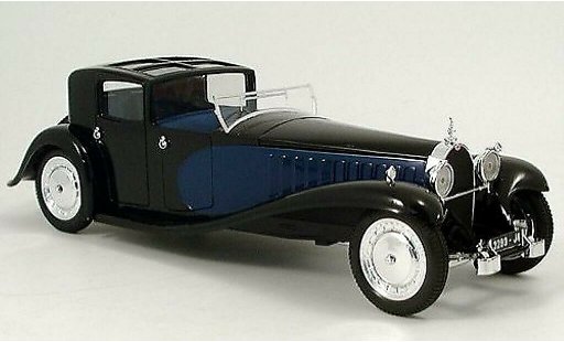 Bugatti 41 berline 1/21 Solido nero-blu Massstab 1:21 1 modellini auto