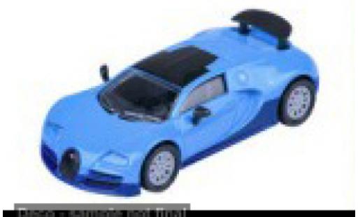Bugatti Veyron 1/64 Majorette 16.4 Super Sport blau 2005 1:64 modellino in miniatura