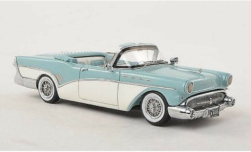 Buick Roadmaster Convertible 1/43 Neo Convertibile blu-grigio/bianco 1957 modellini auto