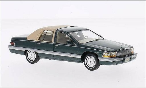 Buick Roadmaster Sedan 1/43 GLM verde/beige 1994 modellini auto