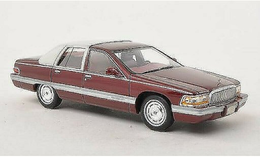 Buick Roadmaster Sedan 1/43 GLM rosso/opaco-bianco 1994 modellini auto