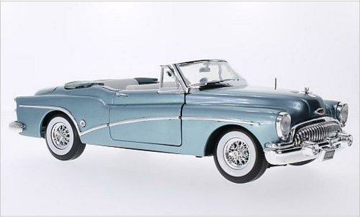 Buick Skylark Convertible 1/18 Motormax Convertibile metallicoo blu 1953 modellini auto