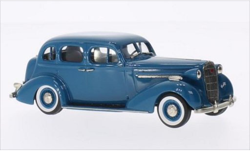 Buick Special Sedan 1/43 Brooklin 4-door Trunk M-41 blu 1936 modellini auto