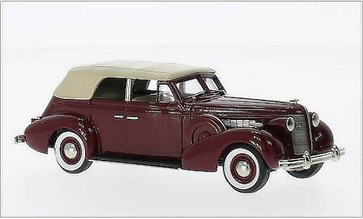 Buick Special Convertible 1/43 Brooklin 5-Passenger Convertibile Phaeton rosso/beige 1937 modellini auto