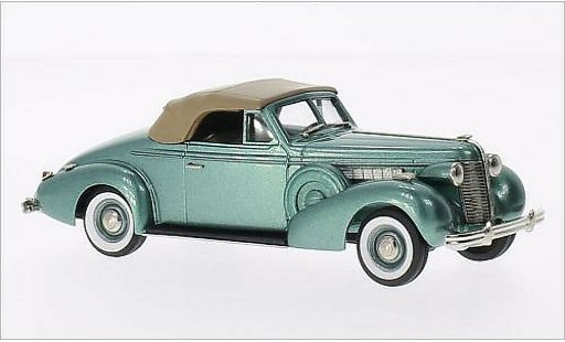 Buick Special Convertible 1/43 Brooklin Convertibile Coupe M46-C metallicoo verde/marrone 1938 modellini auto