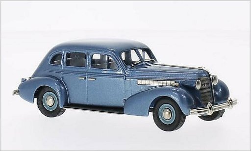 Buick Special Sedan 1/43 Brooklin Plain Back 4-door M-47 metallicoo blu 1937 modellini auto